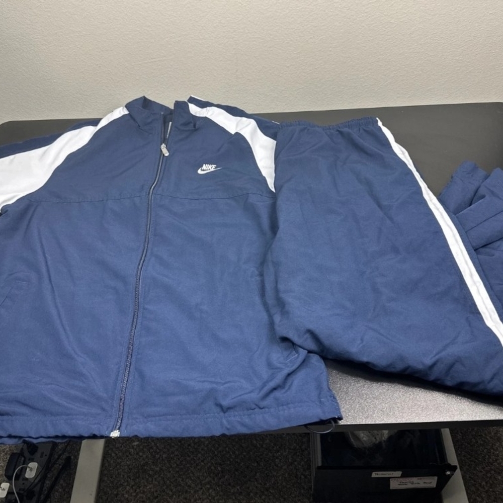 Nike Men's Blue Jacket & Pants Set